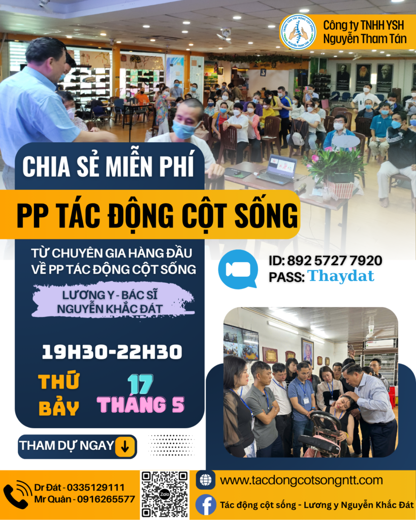🌟 [MIỄN PHÍ] CHIA SẺ VỀ PHƯƠNG PHÁP TÁC ĐỘNG CỘT SỐNG